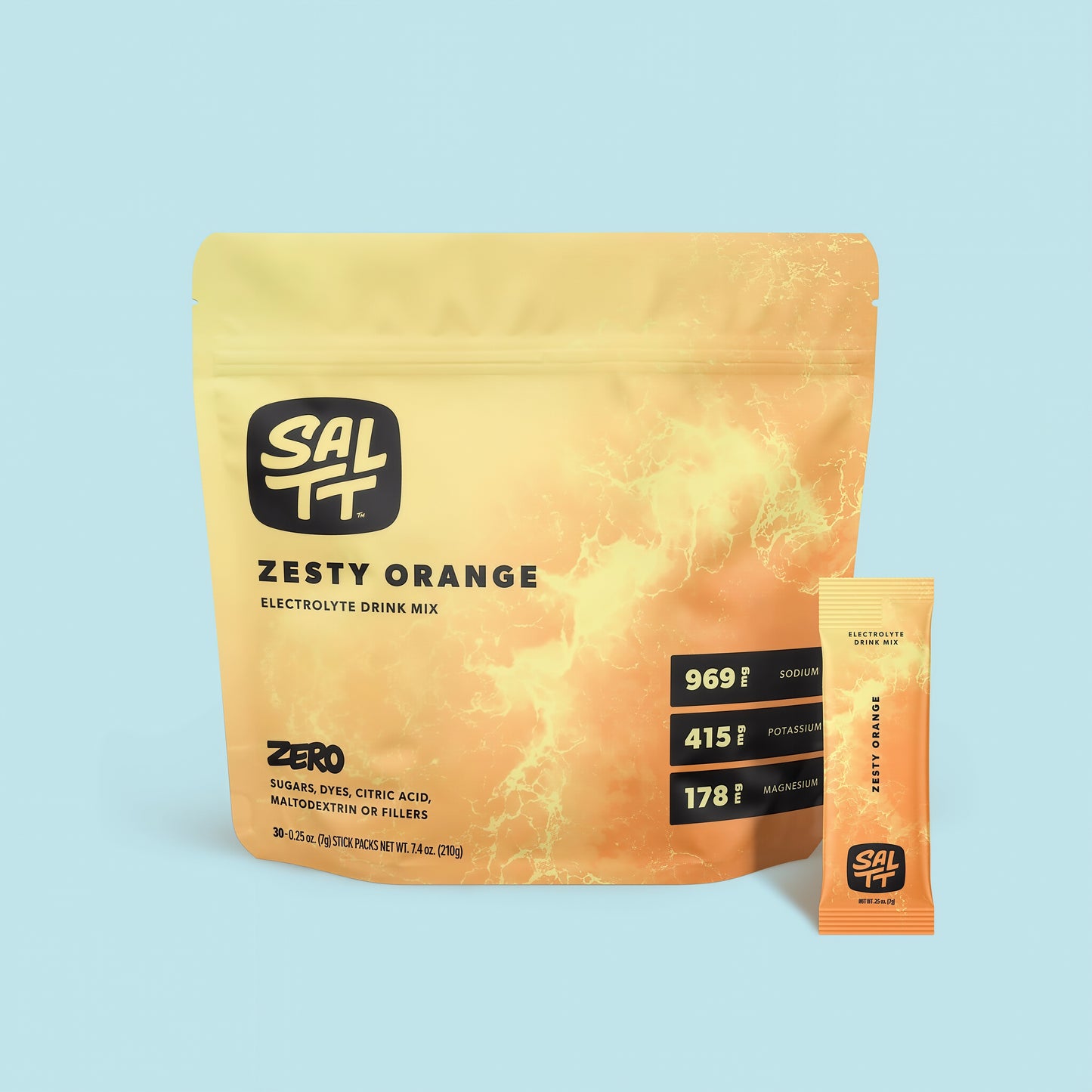 SALTT Electrolytes Powder Packets (Ultra Variety Pack - Multiple Flavors) 30 Stick Packs